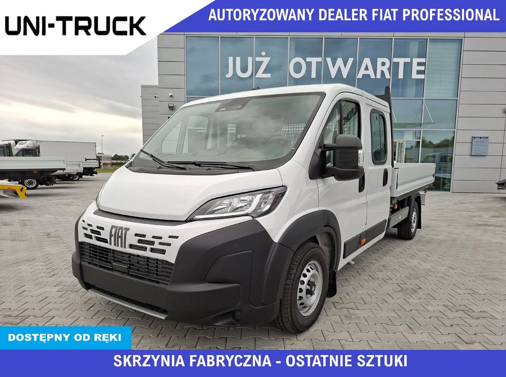 Fiat Ducato Doka Fabryczna skrzynia, DOSTĘPNY OD RĘKI, Doka !!!