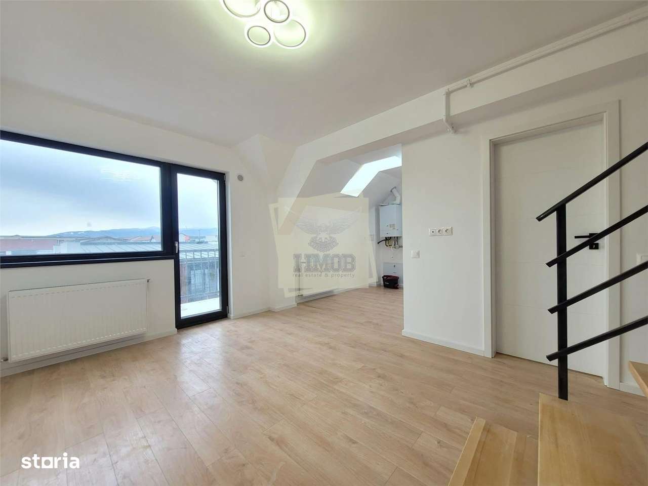 Apartament la cheie pe 2 niveluri 67 mp 2 camere 2 bai balcon Ciresica - Imagine principală: 2/9