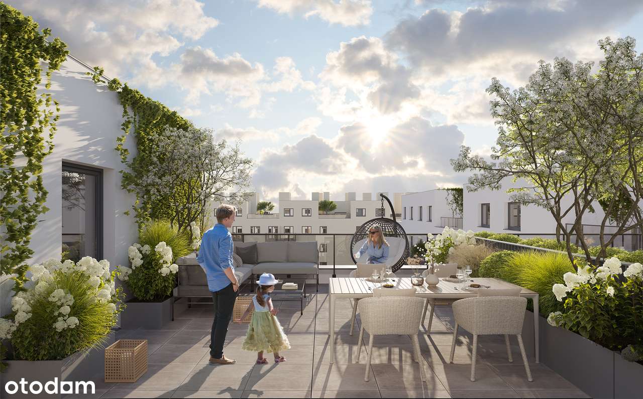 Z widokiem na zadrzewienie! Dwupoziomowe mieszkanie Jasielska Poznań-8