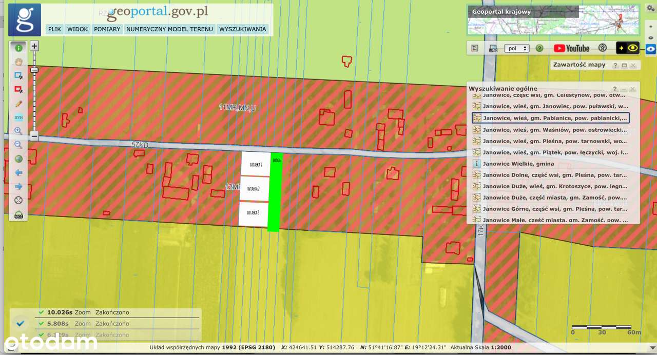 Działka 4900m² z mediami w spokojnej okolicy - Pełny obrazek: 3/4