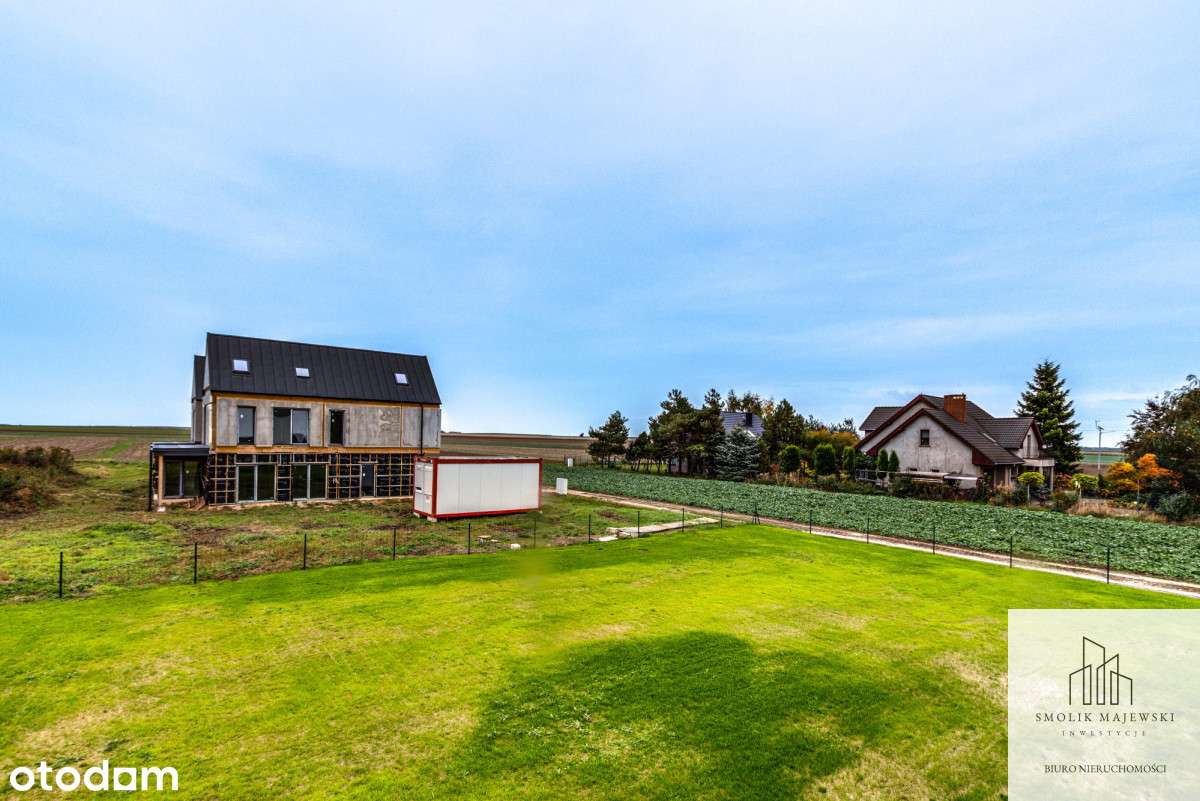 Bliźniaki na dużej działce-17