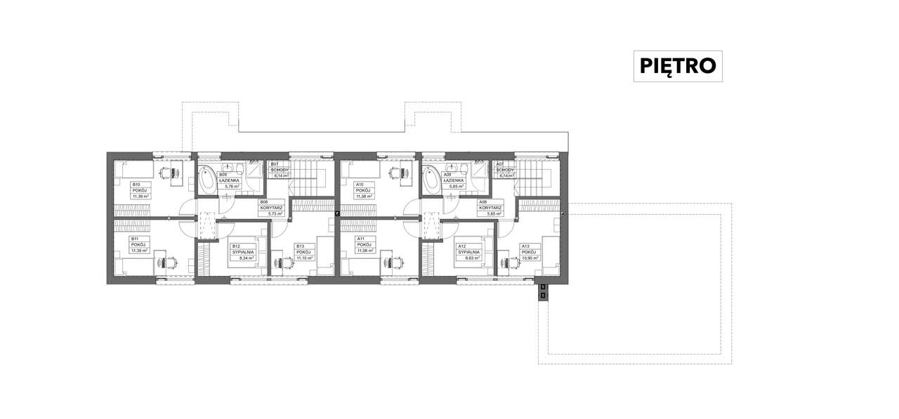 Nowy bliźniak PREMIUM przy Puszczy Legionowskiej | cisza i natura-12