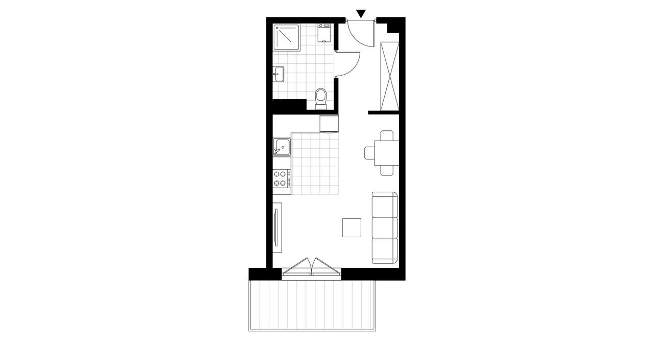 Apartamenty Książęce  | mieszkanie 1-pok. | 4 - Pełny obrazek: 4/9