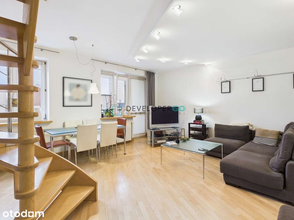 Komfortowe mieszkanie dwupoziomowe na Bojarach - Pełny obrazek: 2/7