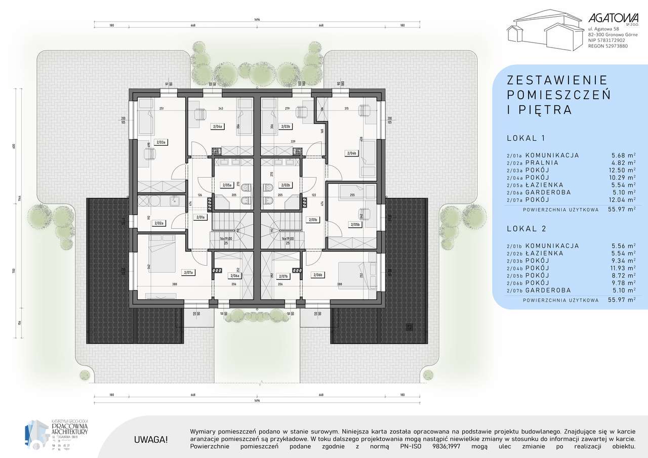 Gronowo Górne - Bliźniaki - 125m2 - 869.000 - stan deweloperski - Pełny obrazek: 3/18