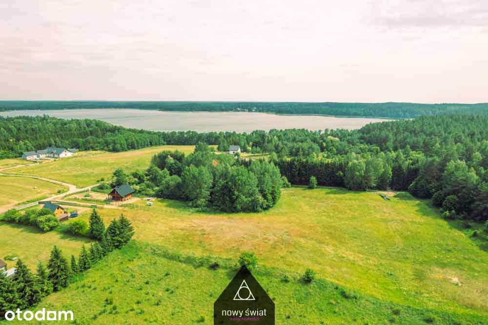 Działka budowlana 10ar JEZIORO Świętajno | 250m do plaży | koło lasu-5