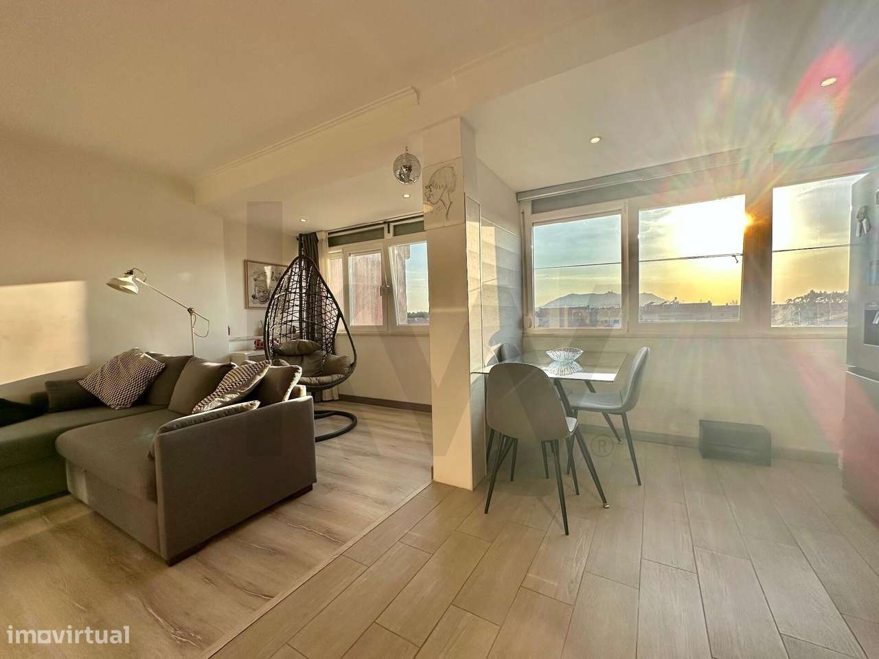 T1+1 remodelado no Algueirão com sótão, vista Serra de Sintra e boa e - Grande imagem: 3/19