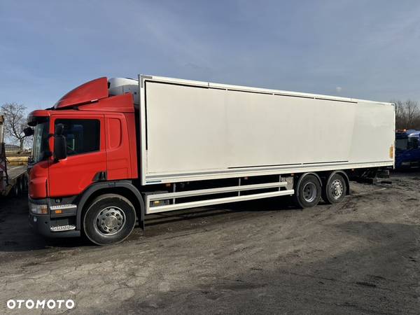 Scania P280 6X2 23E palety Chłodnia ThermoKing Podwojny + winda - 1