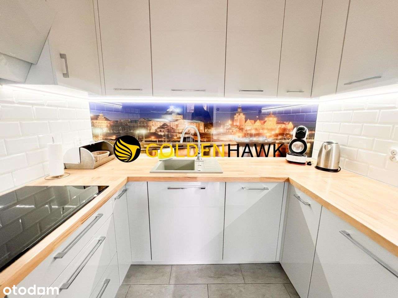 2 pokoje na Narutowicza, Kamienica Nova, balkon - Pełny obrazek: 4/10