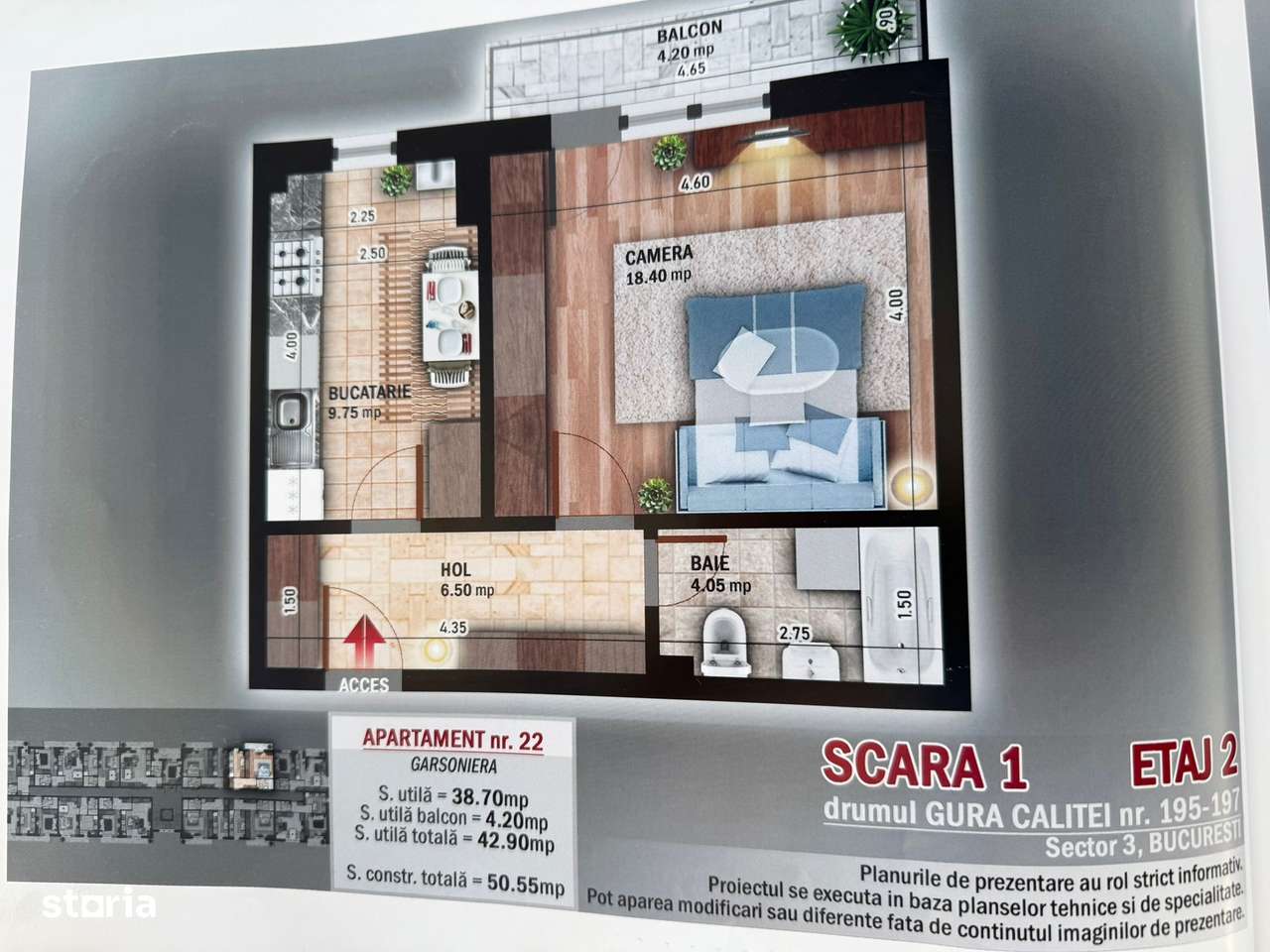 Garsoniera Finalizata Titan Gata de mutare - Imagine principală: 3/13