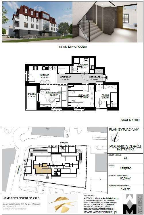 POLANICA ZDRÓJ: PRESTIŻOWY APARTAMENT - IDEALNA LOKATA KAPITAŁU - Pełny obrazek: 4/17