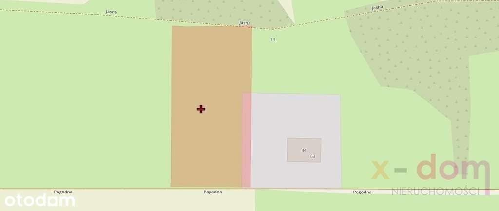 Działka budowlana w dobrej lokalizacji - Pełny obrazek: 1/1