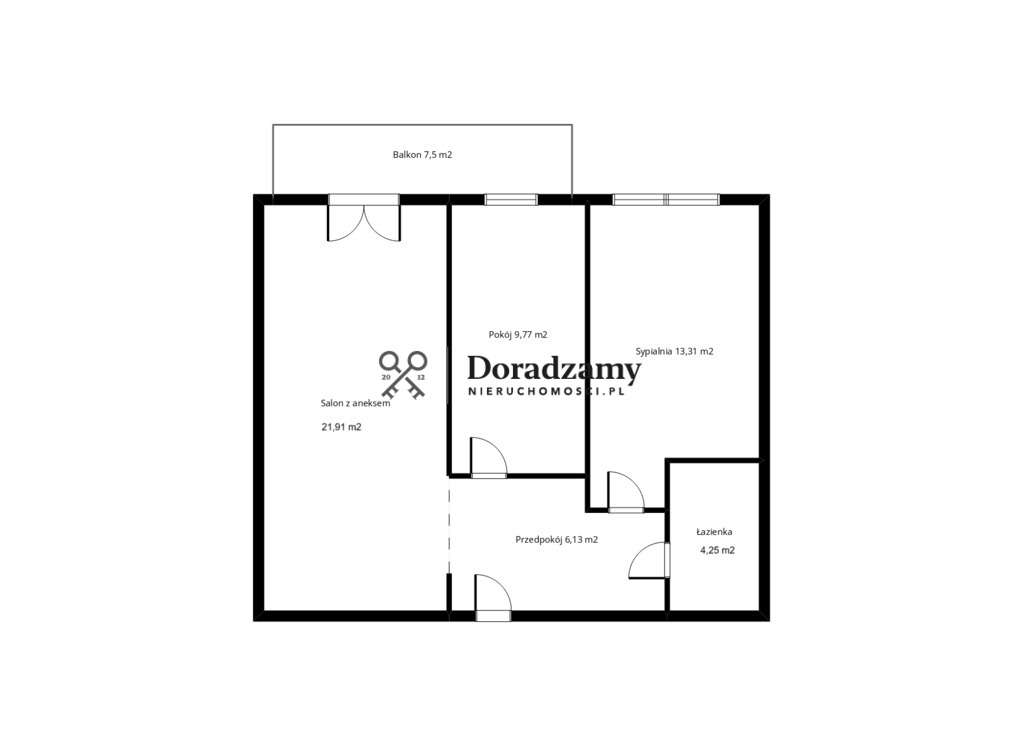 3 Pokojowe Mieszkanie do Własnej Aranżacji, Garaż - Pełny obrazek: 3/18