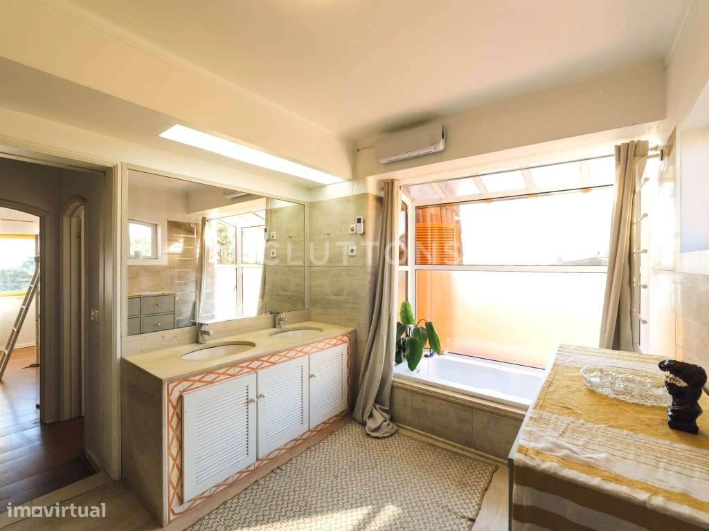 Apartamento T2, garagem, condomínio com jardim, piscina e campo de ...-20