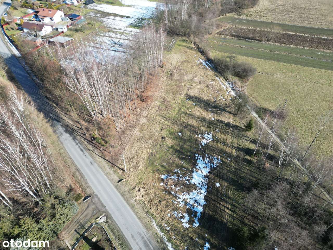 Działka budowlana WZ na 4 domy – 2900 m² | Ropczyce, Ostrów-9