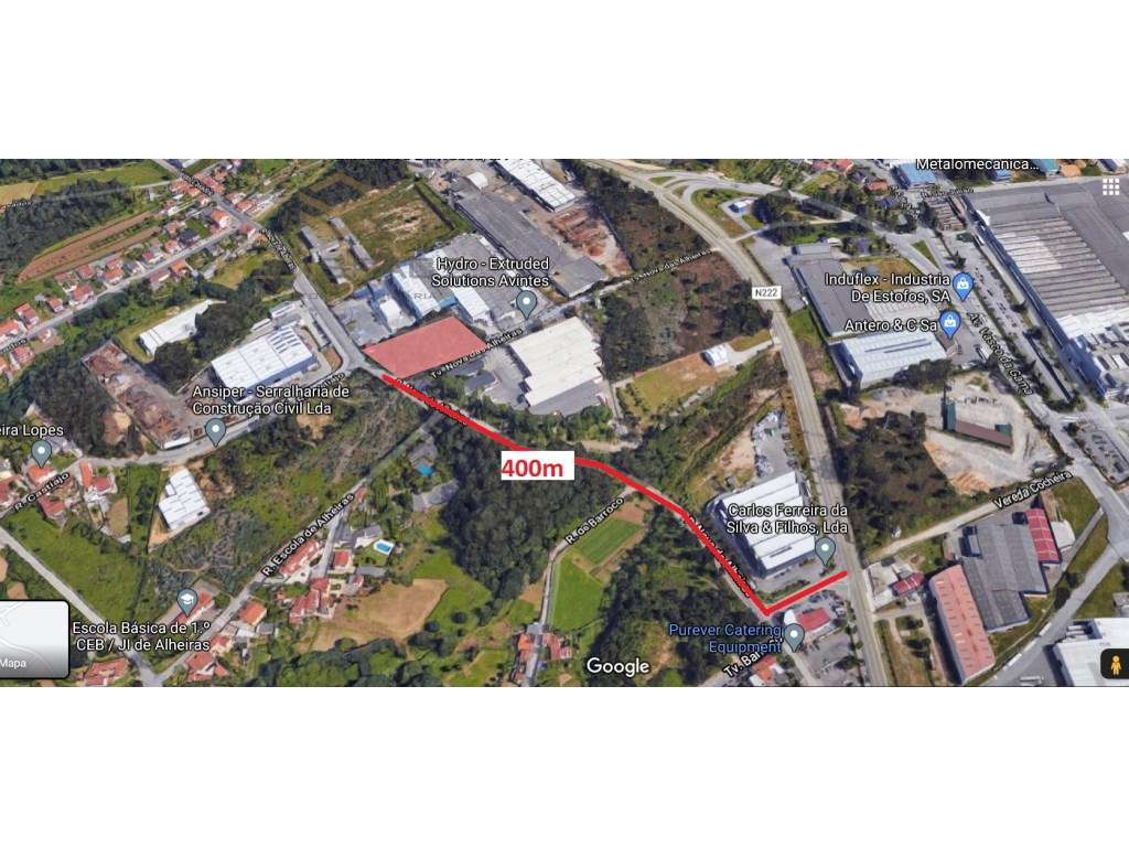 Terreno Industrial em Gaia , Avintes ( Fábrica Barbosa e Almeida)-22