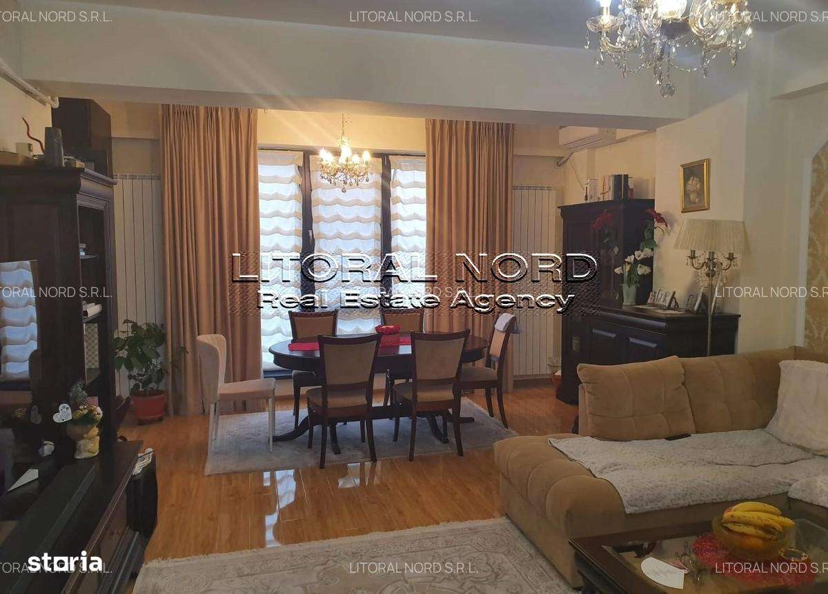 Tomis Nord-bloc nou,ap. 3 cam. 127mp,2 balcoane,mobilat,utilat,parcare-0