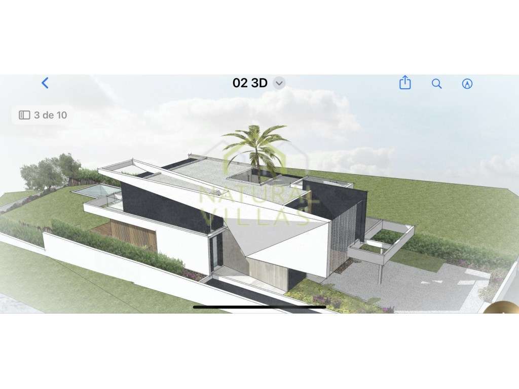 Moradia Isolada T4 com Vista Mar em Construção na Galé, Albufeira, ... - Grande imagem: 4/16