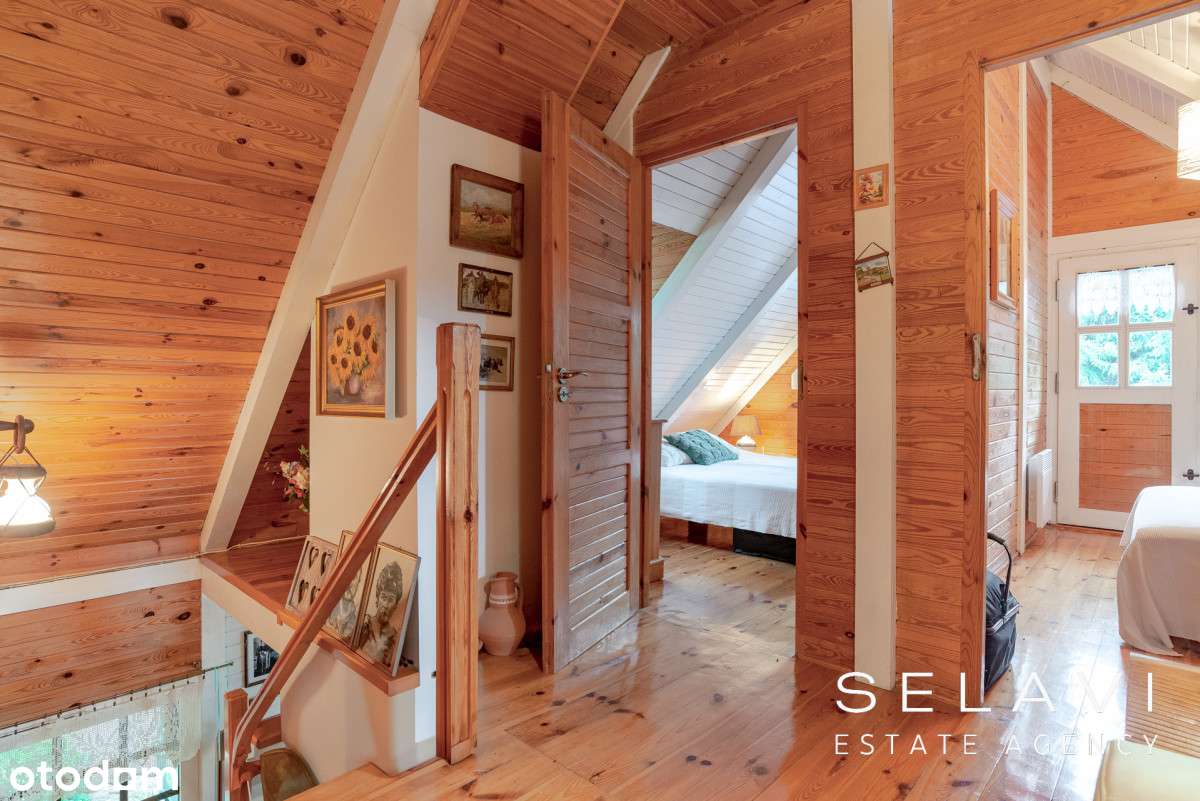 Bajkowy dom w Puszczy Noteckiej z basenem-9