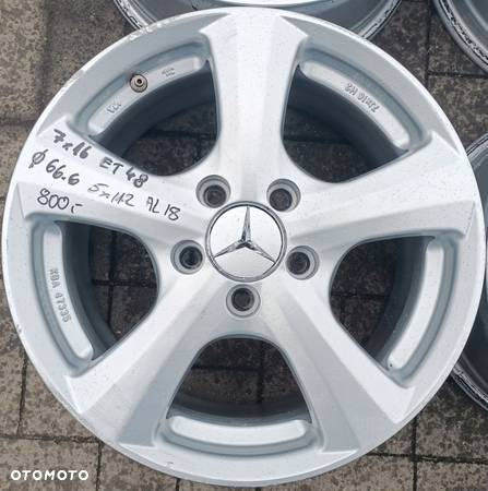 ALUFELGI 16" 5x112 AL18 AUDI, VW, SEAT,MERC - 2