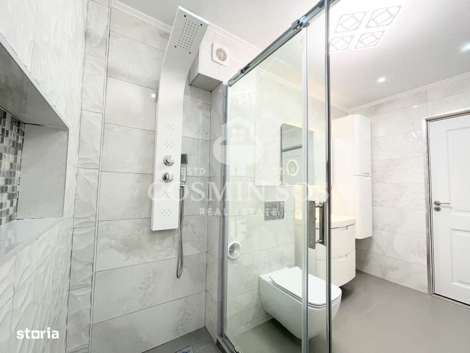 Apartament cu 3 camere de vanzare, cu gradina si parcare, Floresti-11