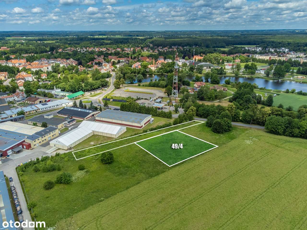 Działka komercyjna w Ornecie-4