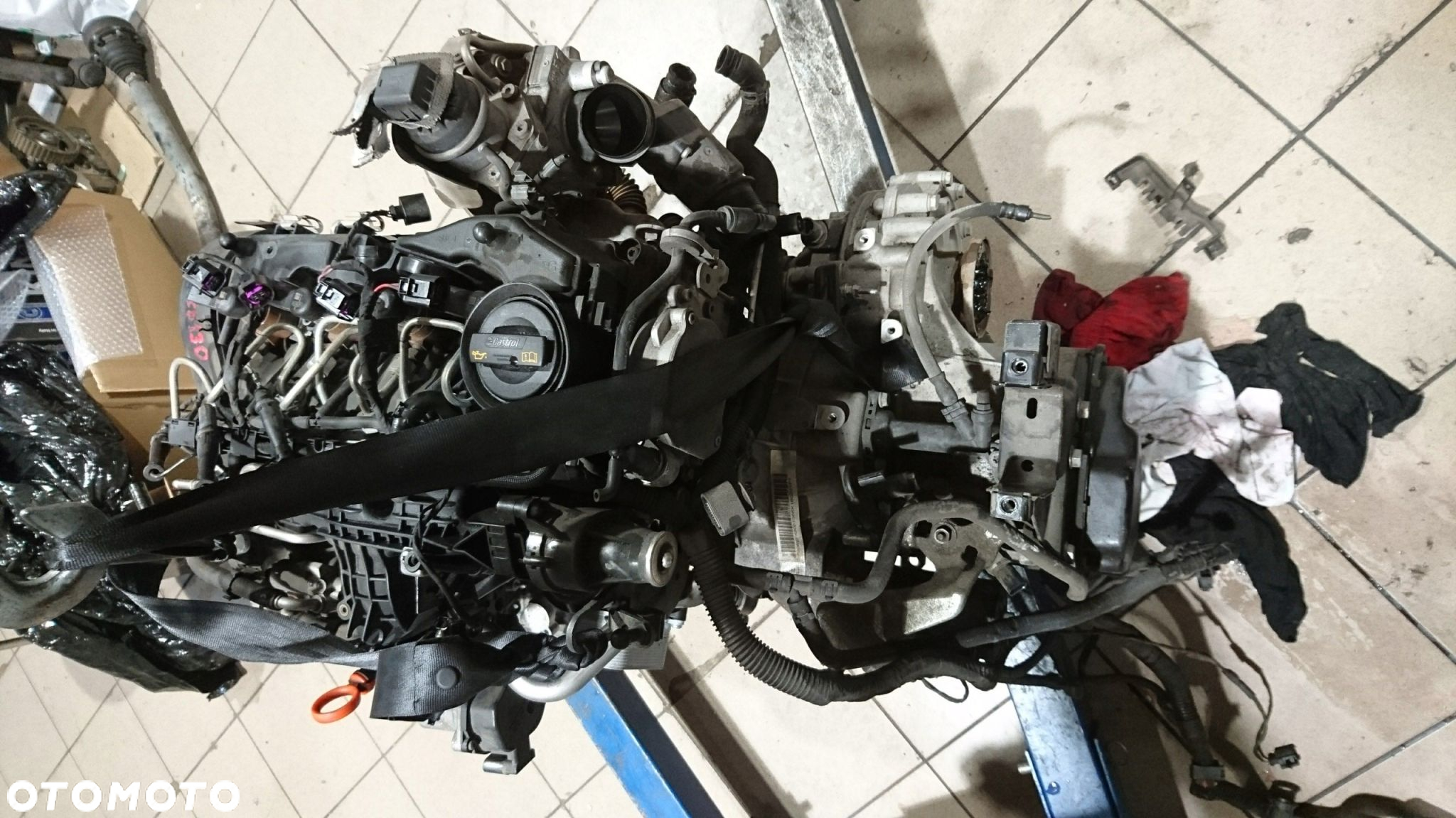 silnik engine Polo 6R Fabia II Ibiza IV 6J 1.6 TDI - 2