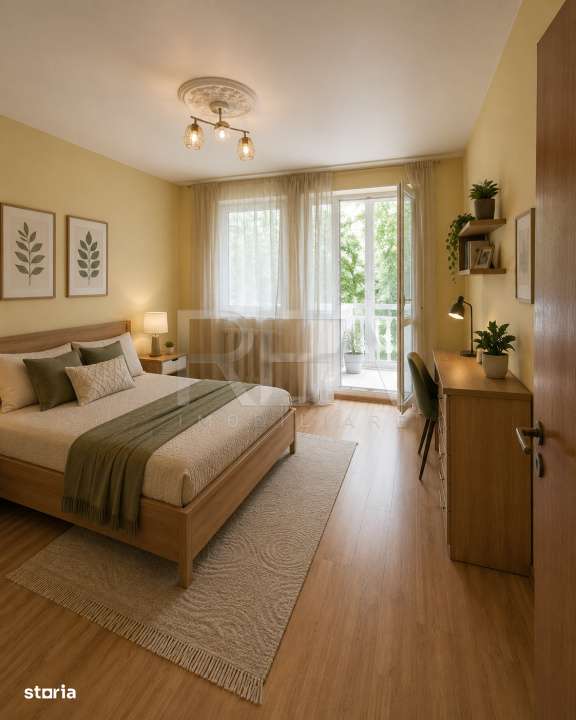 3 camere Theodor Pallady, et. 1, metrou, 64 mp