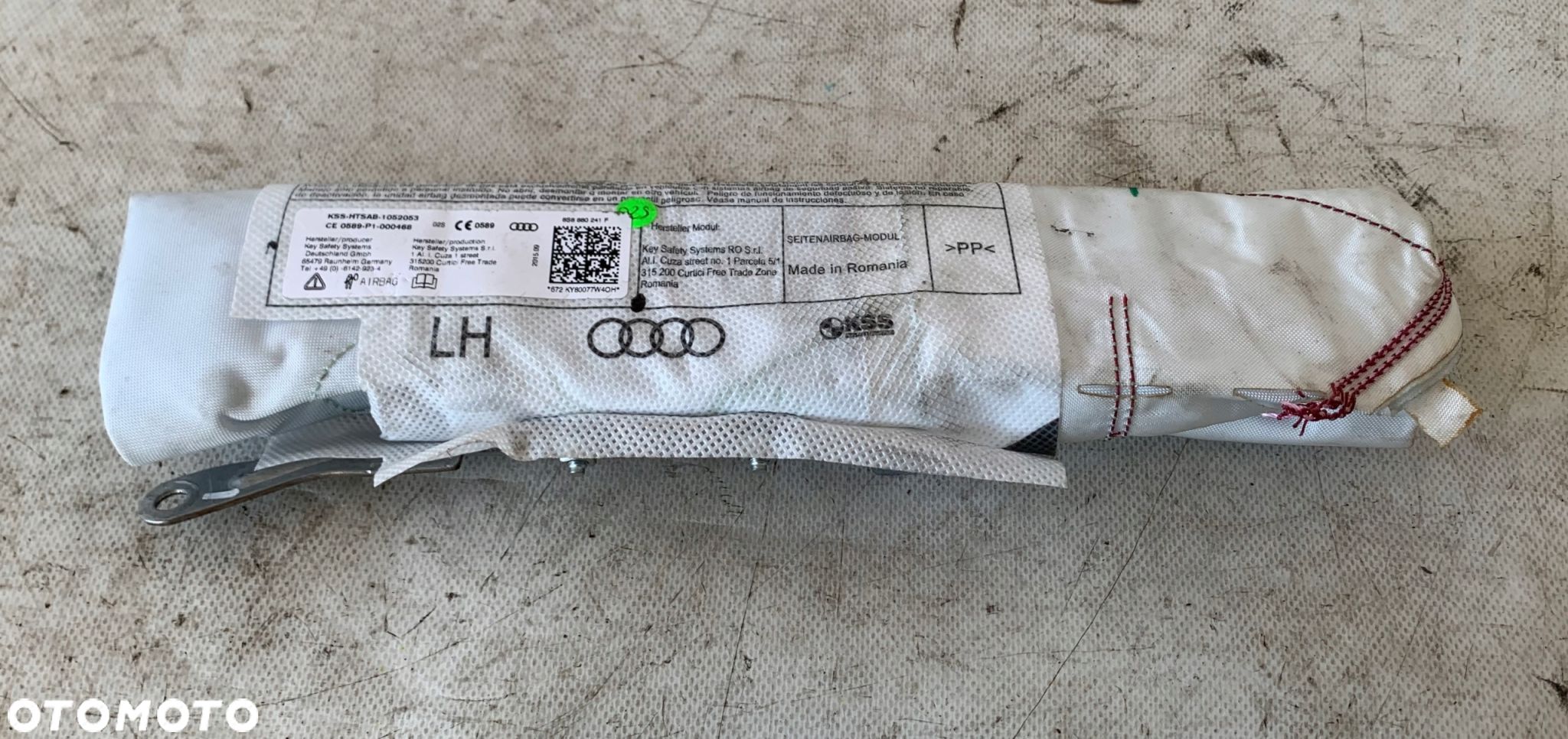 AIRBAG PODUSZKA FOTELA LEWA AUDI TT 8S 8S8880241F - 1