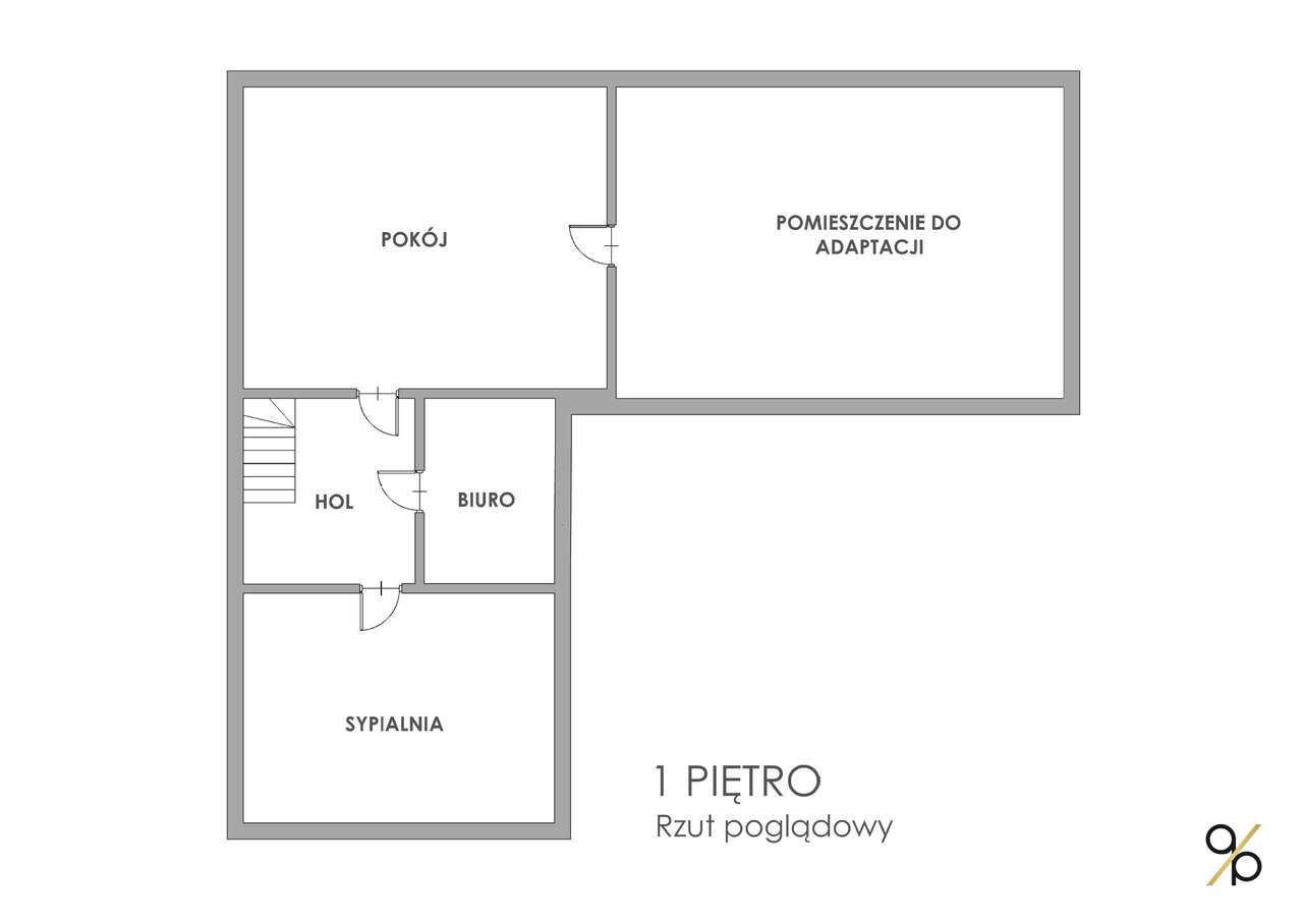 Przestronny dom przy lesie z 2 garażami i użytkowym poddaszem-15
