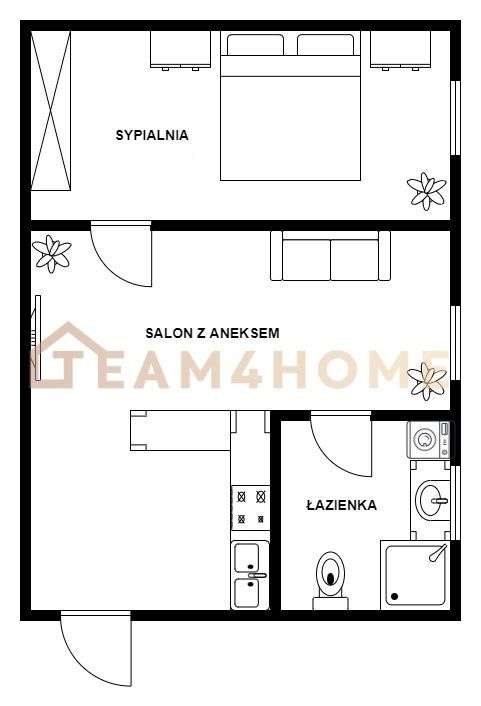 M2 w centrum miasta - inwestycja lub na start-1