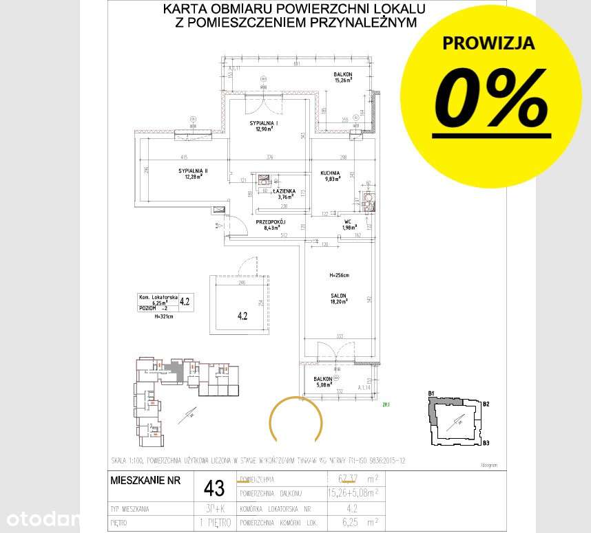 Deweloperka, 3 pokoje, 2 balkony, Nałęczowska-6