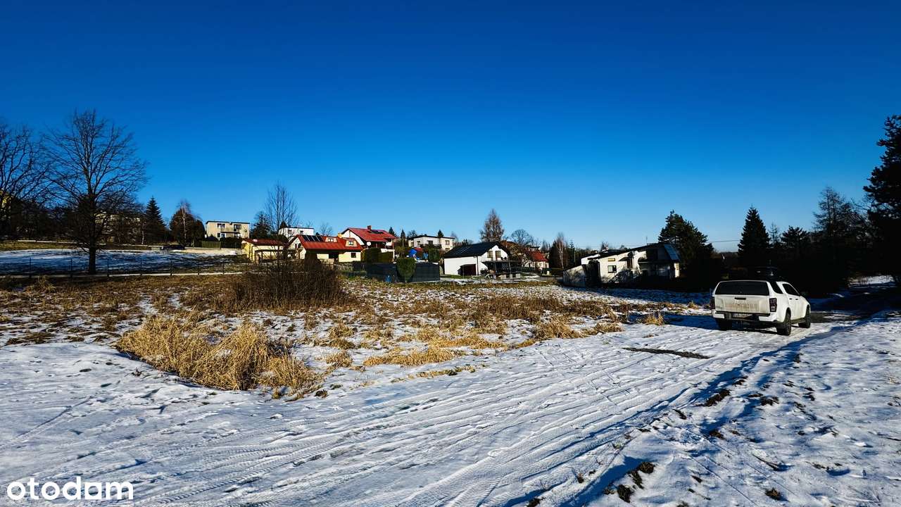 Działka budowlana , nasłoneczniona 1089 m2 SKOCZÓW Kaplicówka-11