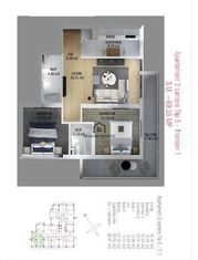 Apartament cu 3 camere + Terasa 17mp Bloc 2022 - METRO Metalurgiei