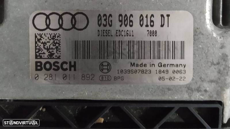 centralina audi A3 2.0tdi 140cv motor BKD EDC16U1 0 281 011 892 - 2