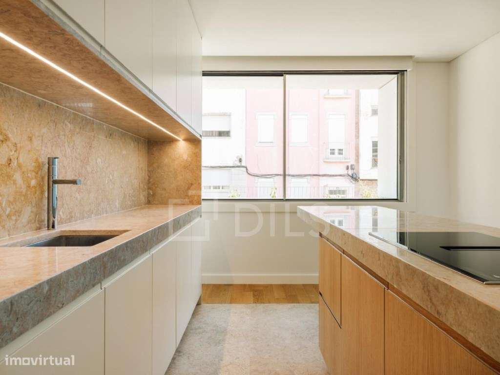 Moradia T5 com jardim em novo empreendimento em Alcântara - Grande imagem: 4/58