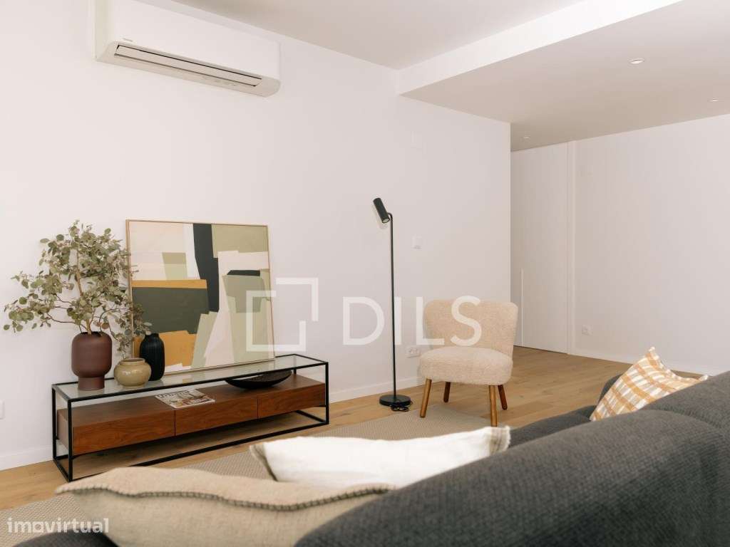 Apartamento T3 com jardim privativo e terraço, em Oeiras - Grande imagem: 5/45