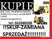 SKUP - sprzedaż- ZAMIANA  MASZYN BUDOWLANYCH I ROLNICZYCH