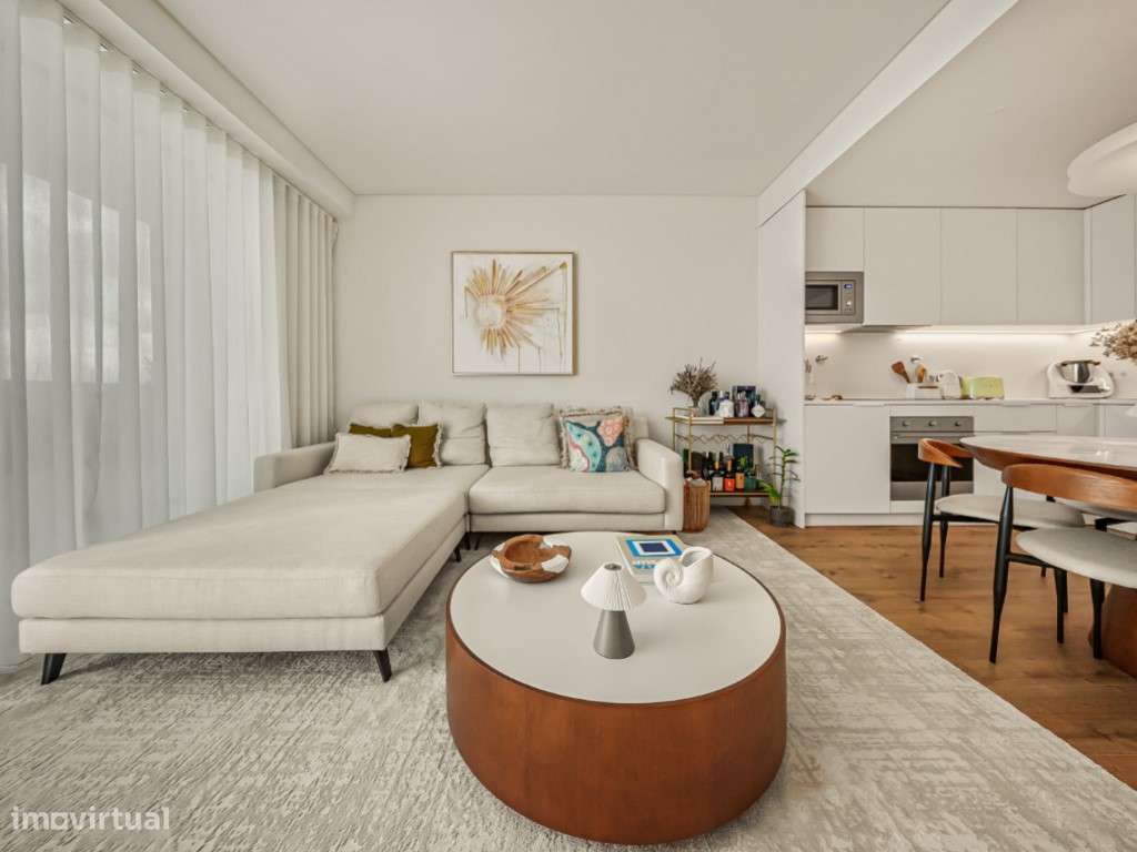 Apartamento T2 em Condomínio Privado com Piscina e Ginásio - Colina...-20