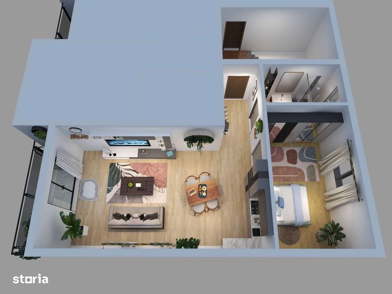 Apartament 2 camere 23 august OTOPENI-1