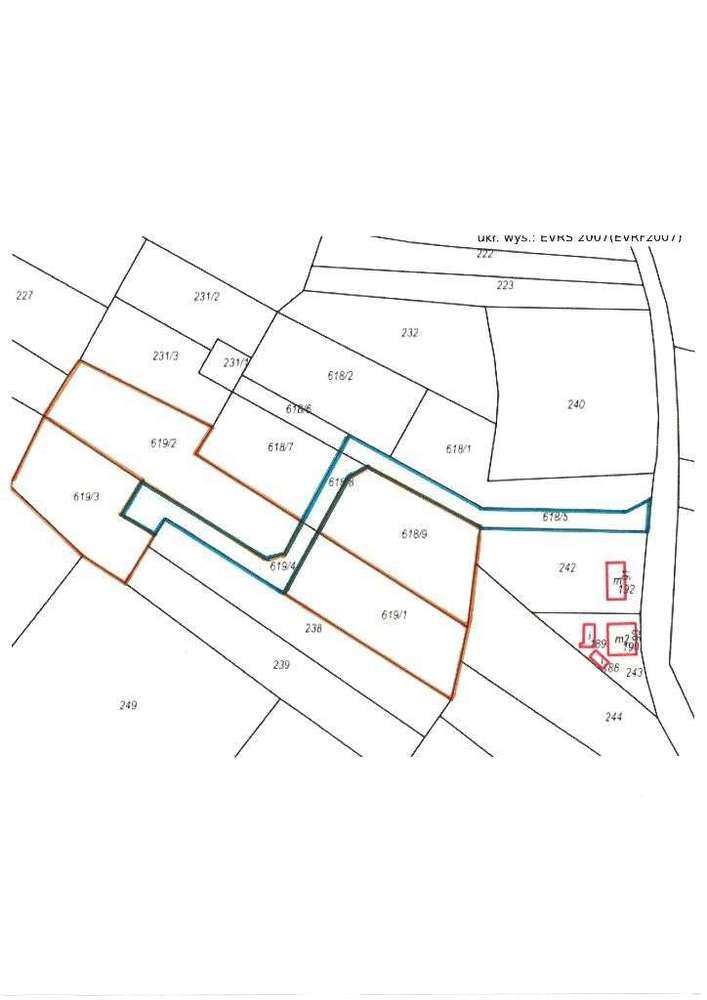 Działka budowlana Wielki Bukowiec dz.nr 619/1-3