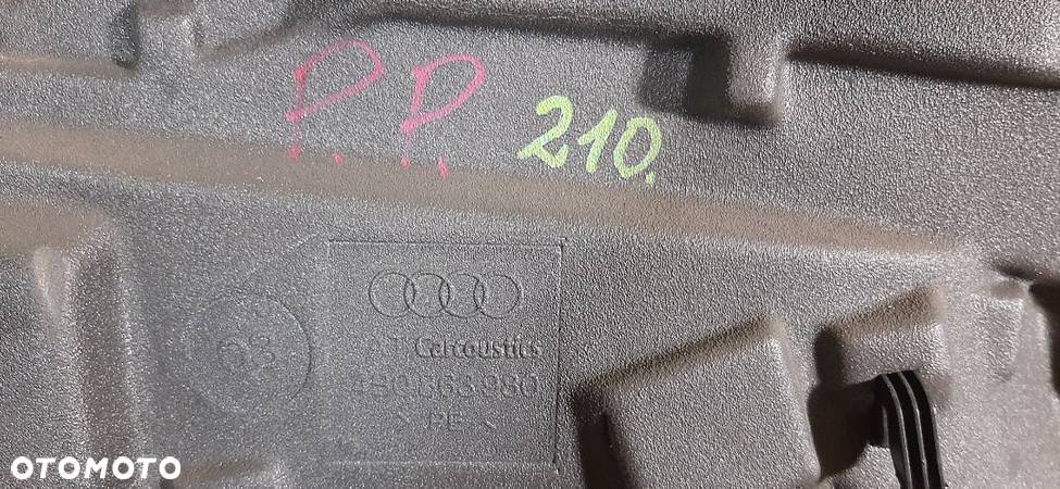 Boczek tapicerka drzwi Audi A6 C5 Prawy przód Anglik głośniki instalacja wygłuszenie - 8