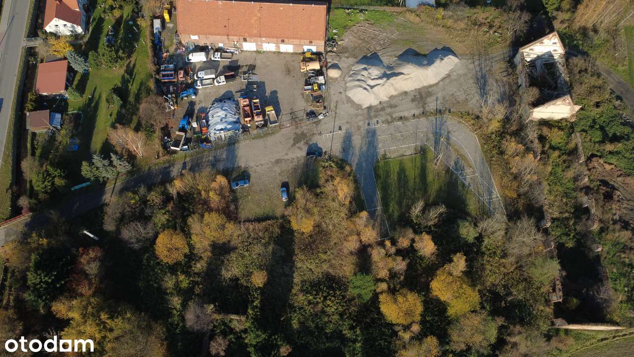 Działka przy głównej drodze Pieszyce Dolne-6