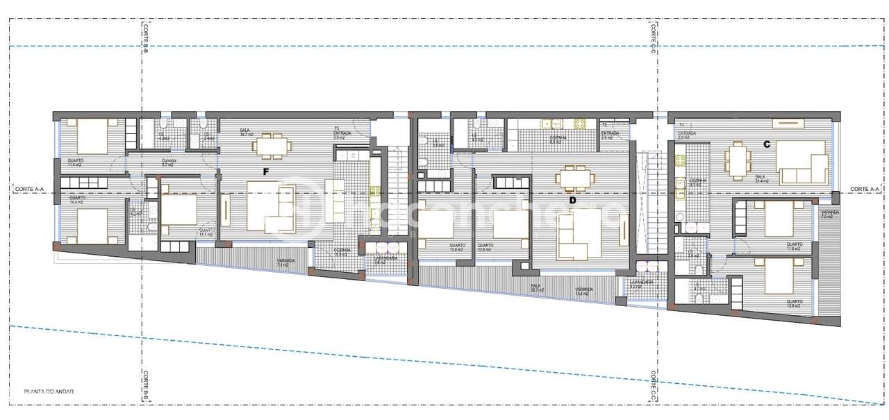 Apartamento T2 com logradouro e garagem Galegos Santa Maria Barcelos-25
