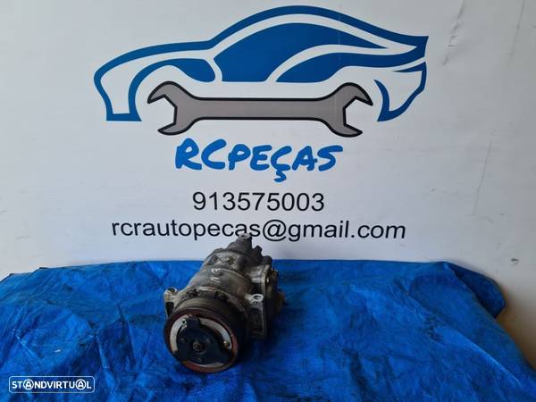 COMPRESSOR DE AR CONDICIONADO | REF. R134a 1K0 820 859 F | VW VOLKSWAGEN PASSAT VARIANT B6 2.0 TDI; - 1