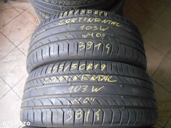 Opony 255/50r19 continental conti sport contact 5 MO suv 7,5mm demo jak nowe - 3