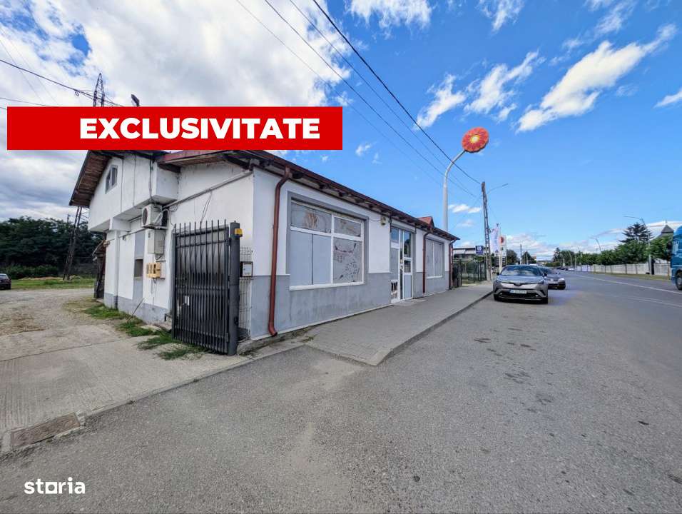 Spatiul Comercial Stradal+Teren  /Oportunitate de investitie/Valenii d-0