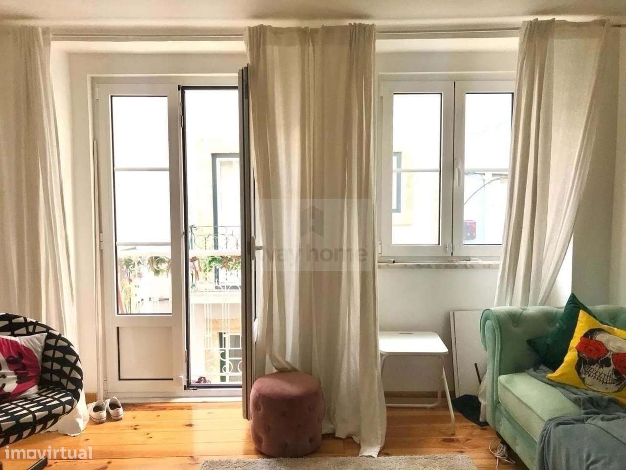 Apartamento T1 | Arrendamento | Mobilado e Equipado | Santos | Madrag - Grande imagem: 1/12