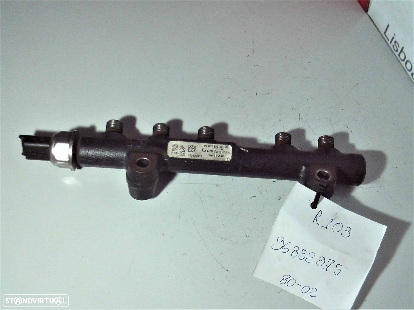 regua injecao Usado FORD/FIESTA /1.5 TDCi | PEUGEOT/1.4 HDi | REF. 96852975 - 2