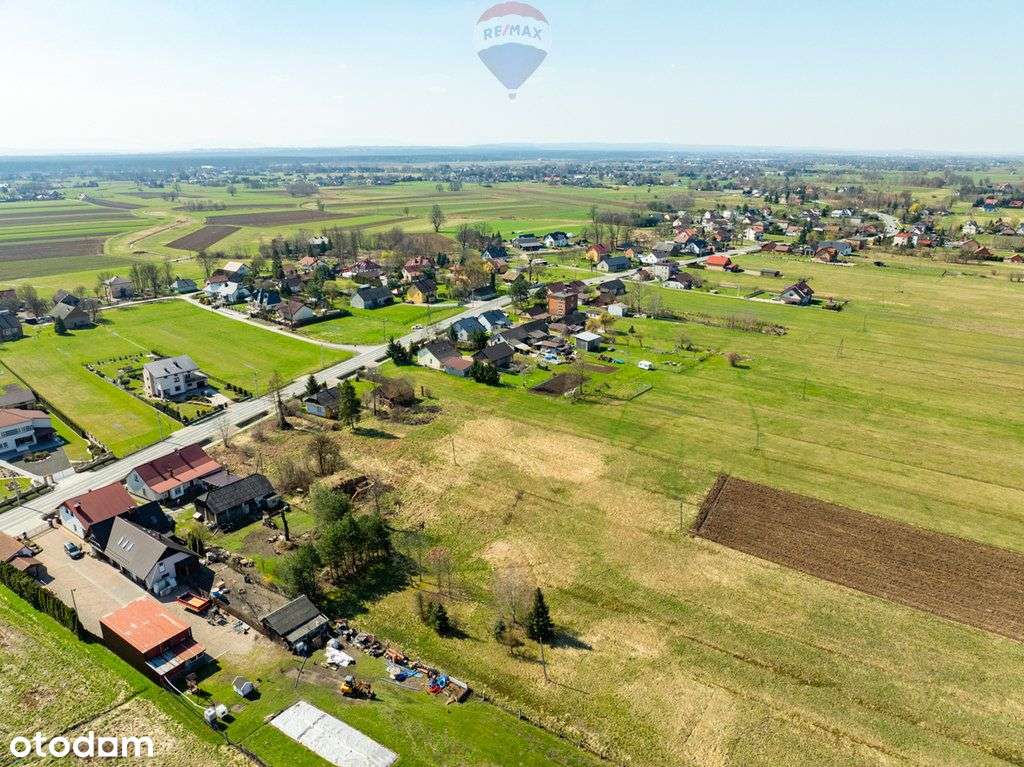 Kształtna działka budowlana - Zabierzów Bocheński - Pełny obrazek: 4/14